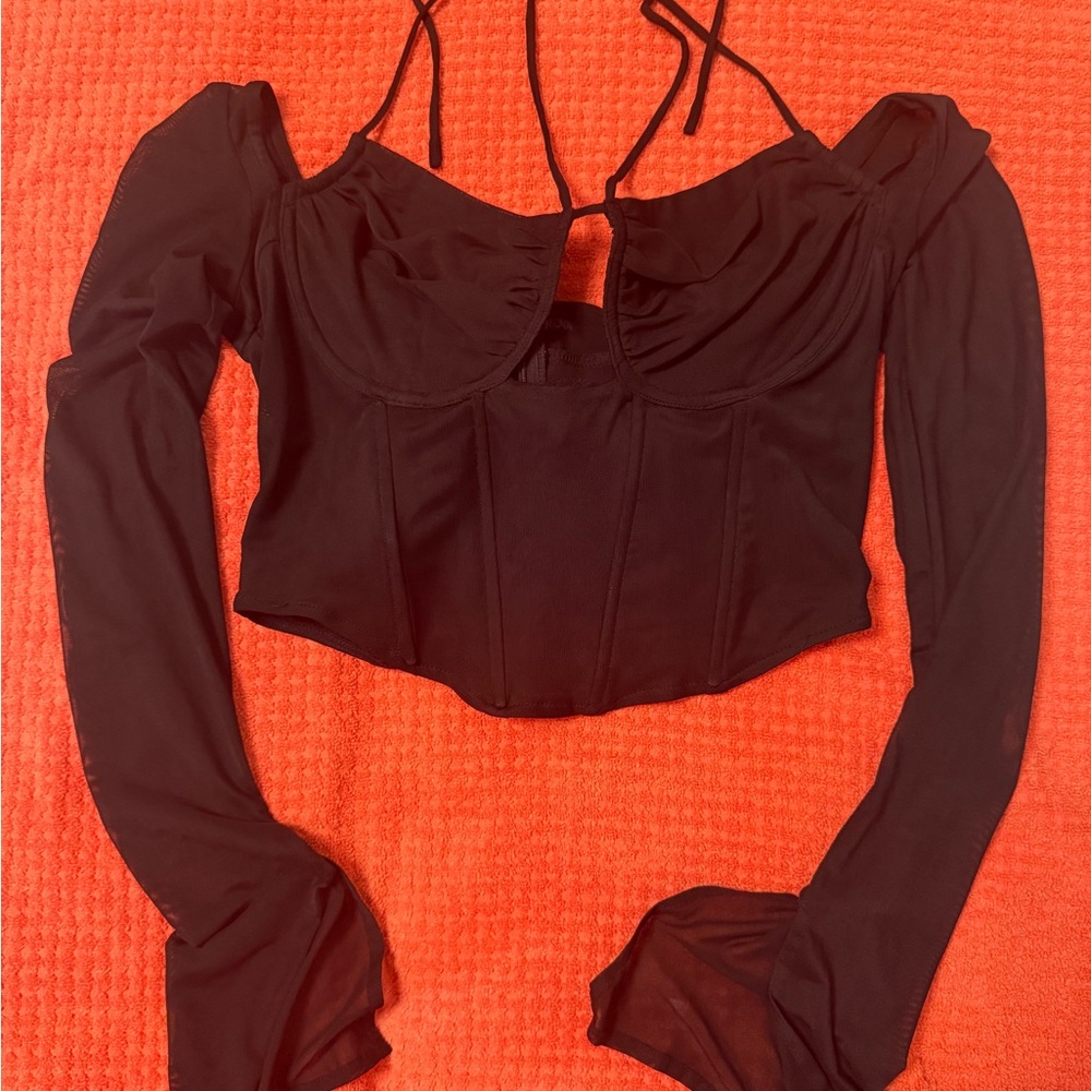 Elegant Black Women's Top